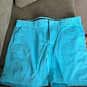 Bright Blue Casual Shorts